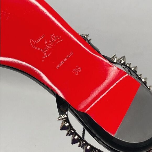 Christian Louboutin Mafaldina Spikes Ankle Strap Sandal size 36 - Picture 16 of 16
